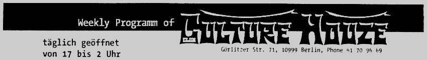 Club Culture Houze